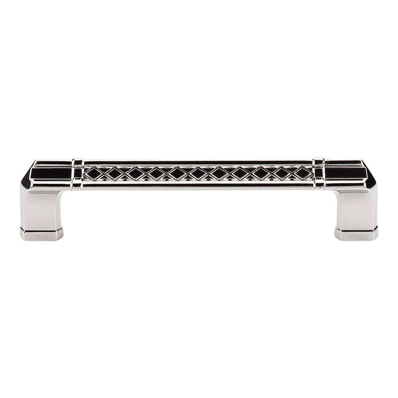 Top Knobs - TK206BSN - Tower Bridge Pull 5" (c-c)