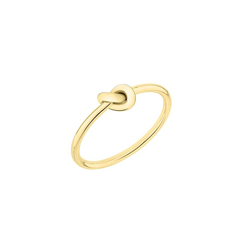 Liebeskind Berlin LJ-1058-R-54 Ring Stainless Steel IP Gold, Stainless Steel,