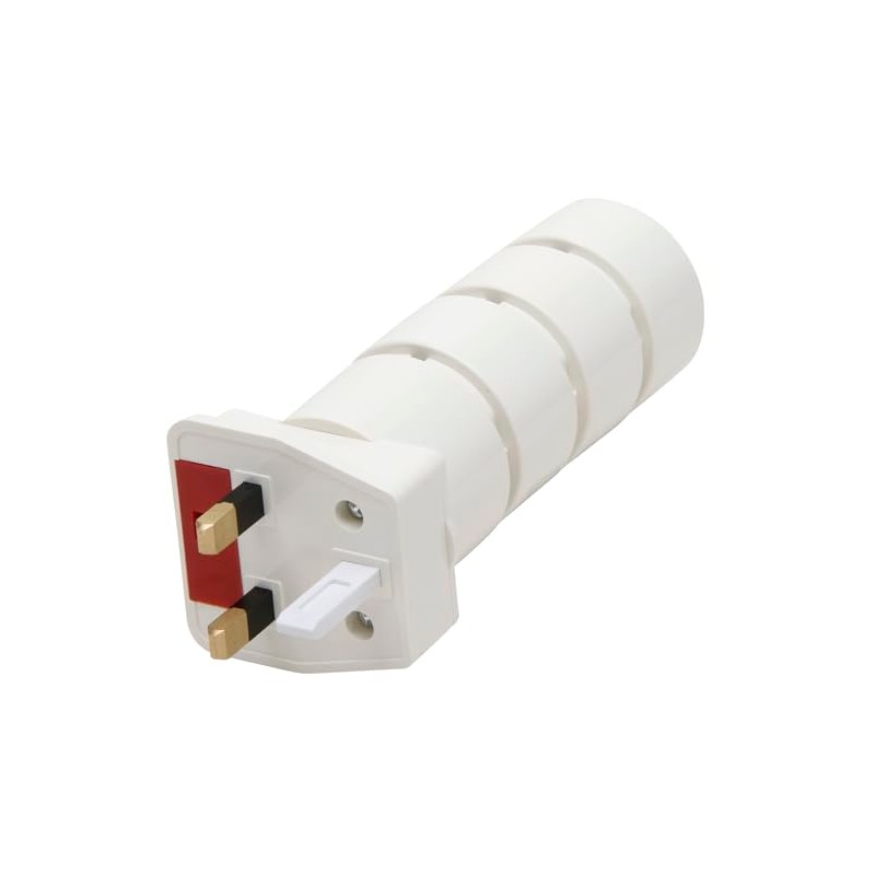 Kopp 176219345 Travel Adaptor Set, 4 Pieces, White