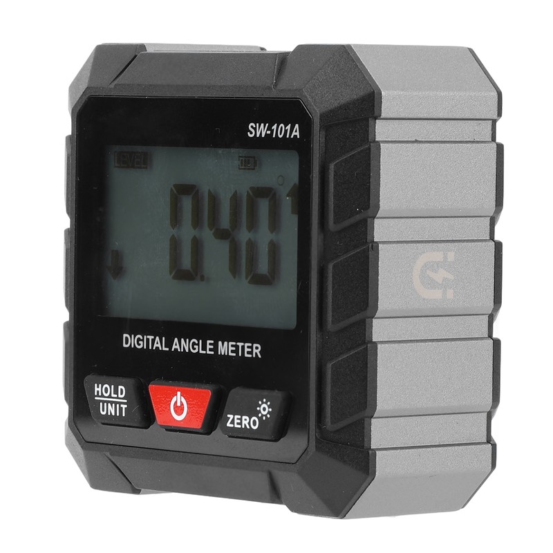 Digital Angle Finder 4 X 90 Deg Magnetic Auto Screen
