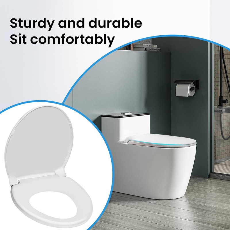 Soft Close Toilet Seat - Elongated for Toto SS114#01 Cotton