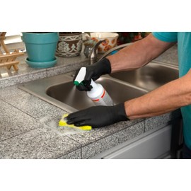 Ansell Microflex 93-732 Disposable Nitrile Gloves, Black Disposable Gloves, Disposable Work Gloves, Mechanics Gloves, Food Gloves, Tattoo Gloves, Black Gloves Medium (100 Gloves)