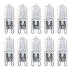 G9 LED Bulb Base Halogen Light Bulb, Warm White 2900K,