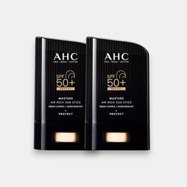 AHC Masters Air Rich Sun Stick 14g 2pcs SPF50+ / PA++++ / AHC 마스터즈 에어 리치 선스틱 14g 2개 SPF50+ / PA++++