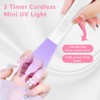 LOPHE UV Lamp for Gel Nails, Mini UV Lamp for
