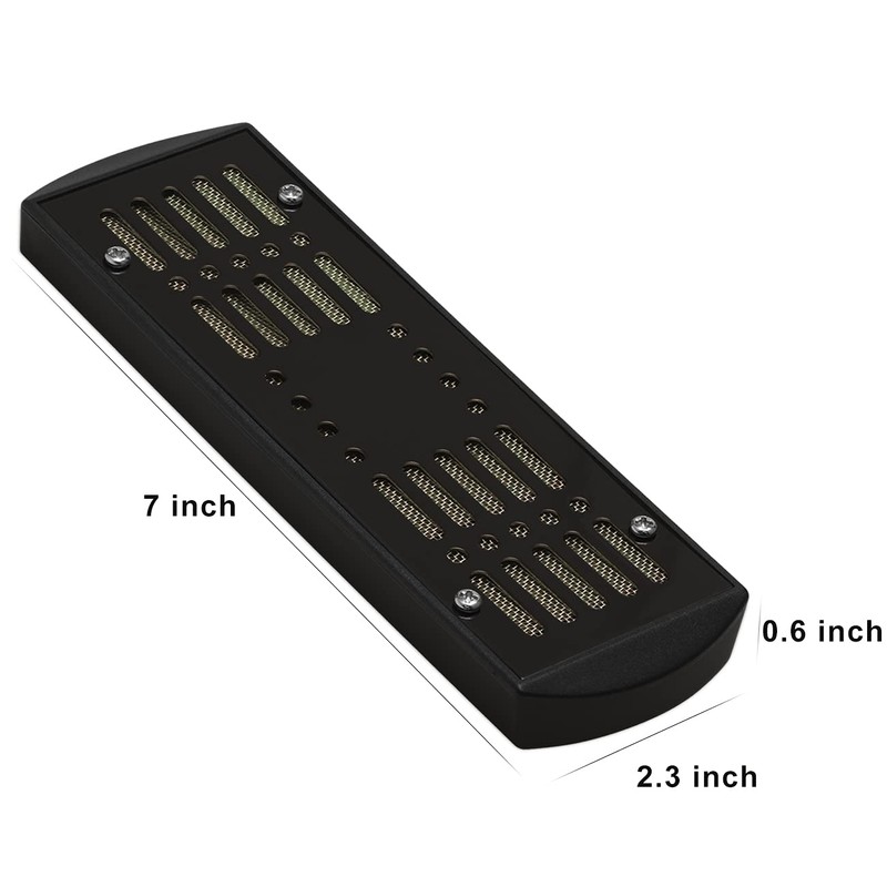 TISFA Cigar Humidifier, Cigar humidor humidifiers, Black Cuboid Humidor Humidifier