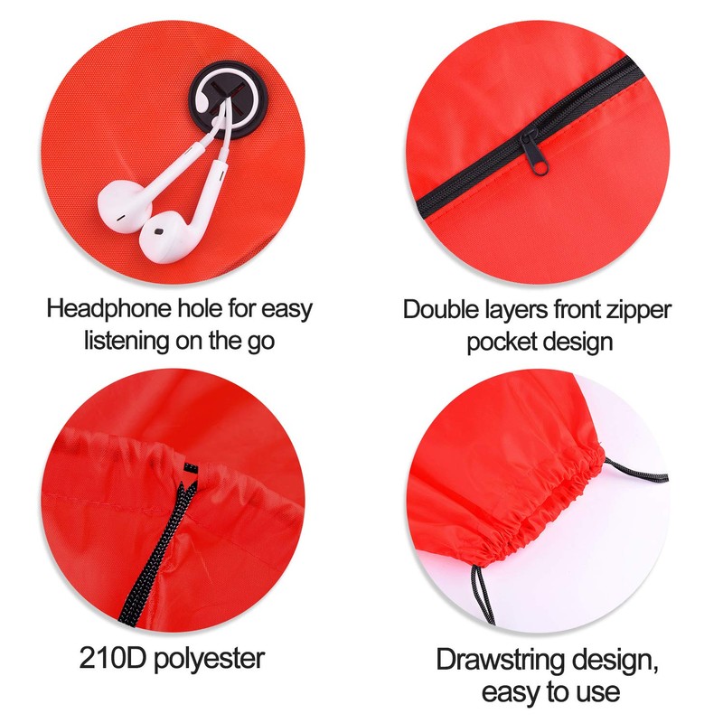 KUUQA 12 Pack Drawstring Backpack Bags Tote Sack Cinch Bag