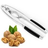 ChromLives Walnut Cracker Nutcracker Walnuts Nutcracker Metal with Non-Slip Handle