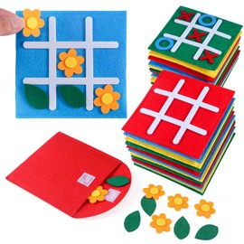 SRENJU SINU 30 Pack Tic Tac Toe Mini Board Games Toys for Kids and Family, Birthday Party Favors Goodie Bag Stuffers for Kids, Bulk Gifts for Students, Classroom Prizes for Kindergarten