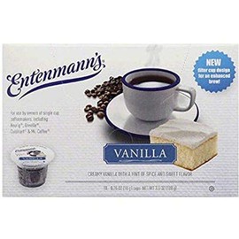 Entenmann's Single Serve Coffee, Vanilla, 10 Count (Pack of 4)