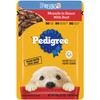 Pedigree Puppy Wet Dog Food Morsels in Sauce with Beef,