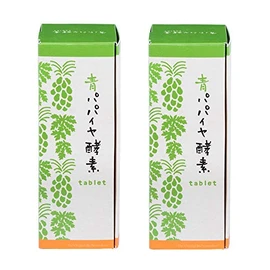 Blue Papaya Enzyme Tablet Type 0.5 g x 6 tablets x 30 packs x 2 boxes