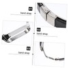 MERRYHAPY Replacement Wristband for Band 5/5 Bracelet Buckle Shell Watch