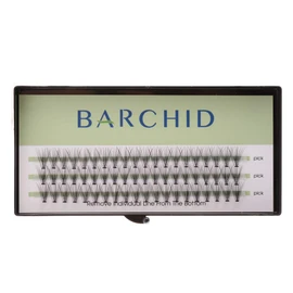 BARCHID Eyelash Extensions Thickness 0.04 inch (0.10 mm) C-Curl Flared Self Material 10 Bundles 0.4 inch (10 mm)