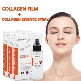YURHERSU Collagen Essence Spray, Face Serum Moisturizing Toner, Fast Absorption Not Sticky Anti-wrinkle, Improving Skin Complexion Soften Skin Texture for Women Man Skin Care (Collagen)