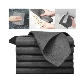 VFUX Streak Free Cleaning Rag, Thickened Magic Cleaning Cloth, Microfiber Streak Free Magic Cleaning Cloth Reusable All-Purpose Cleaning Rag Towels (10pcs,7.9 * 11.8inch)