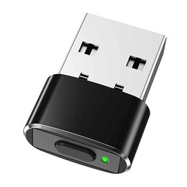 Sisyphy Mouse Jiggler USB A Port, Undetectable Mouse Emulator Auto Moving Mouse, with ON/Off Switch, Multi-Track Choice, Driver-Free Plug and Play