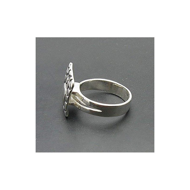 Sterling silber ring 925 einstellbare größe R000828