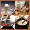 comfoyar Pakkawood Wooden Spoons for Cooking, 7 Pieces Kitchen Cooking