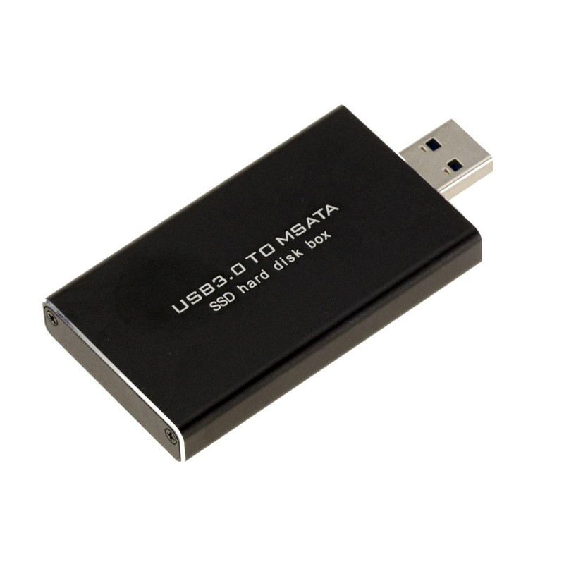 KALEA-INFORMATIQUE Compact mSATA to USB3 Enclosure for mSATA 30mm or