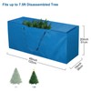 Christmas Tree Storage Bag - Fits 7.5FT Tall Christmas Trees