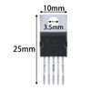 MEETOOT 6PCS TDA2050 Audio Power Amplifier TDA2050 Integrated Circuit Suitable