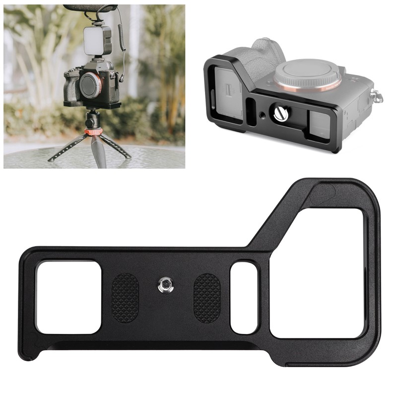 YELANGU Mirrorless Camera Quick Release L Plate Bracket Holder for