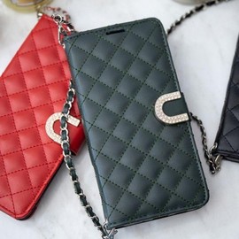 Shine Quilted Diary Galaxy S24 Ultra SM-S928N Gal S24 Ultra/Shine Quilted D Khaki