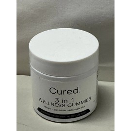 Unbranded Cured 3 in 1 Wellness Gummies 30 Count Shilajit Sea Moss Ash