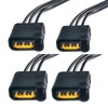 FainWan 4 conectores de bobina de encendido compatibles con Su-baru