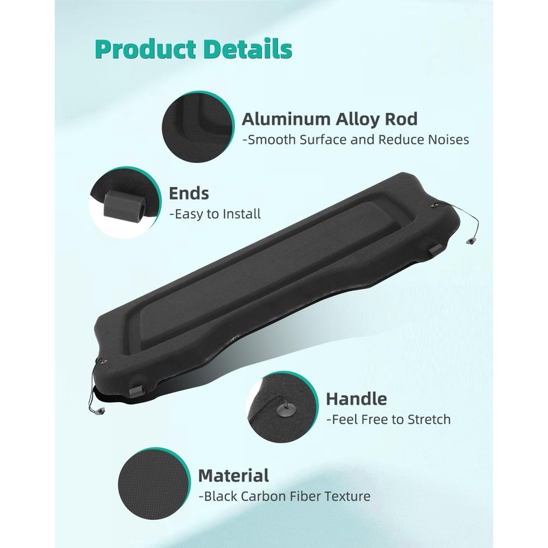 Cargo Cover for 2015-2018 Fit for Ford Focus 1.0L 2012-2018