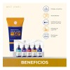 Kit Belleza Avanzada Protector Solar 50 5 Serum Faciales