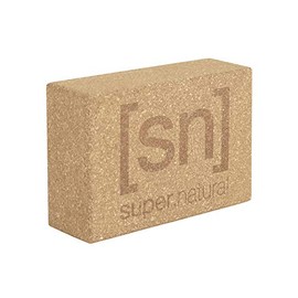 super.natural Yoga Block 9" x 6" x 3" Karana Block Cork