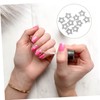 Outanaya 10pcs Star Shape Rhinestone Nail Charms Versatile Nail Decors
