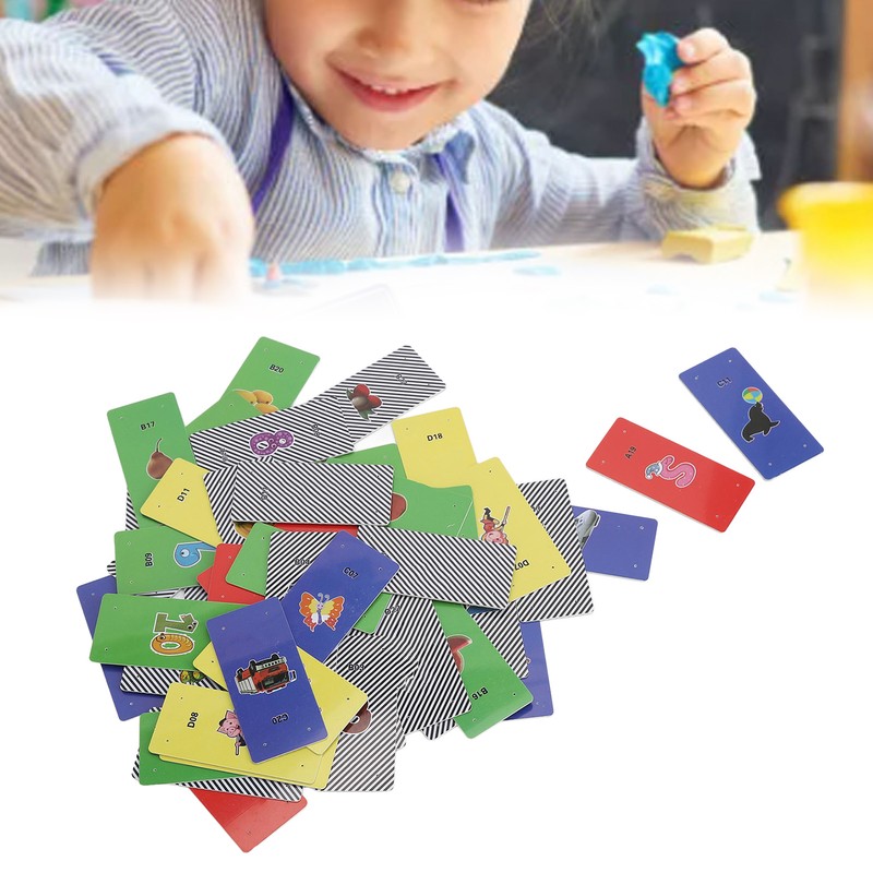 50PCS Amblyopia Training Cards 0.5mm Hole Kids Vision Punch Training
