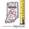 Giant State Map Magnet - Indiana