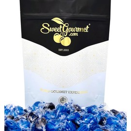 SweetGourmet Sugar-Free Berry Mix Hard Candy | Blue Raspberry, Blackberry | 1 Pound