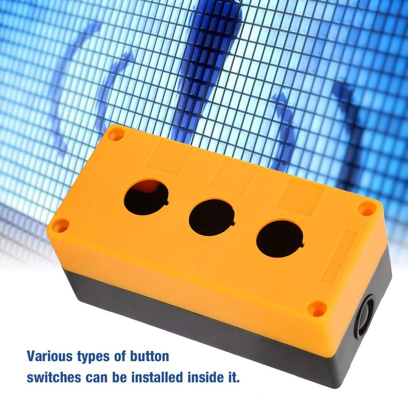 BX3 22 mm Switch Box, Three-Hole Push Button Switch, Control,