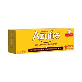 Crema Facial Grisi Control Azufre Con Lanolina 20 g. - Auxiliar para Piel Grasa y Mixta Con Acn, Barros, Espinillas y Puntos Negros, Hipoalergenico...