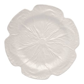 Bordallo Pinheiro Cabbage Beige Charger Plate, Set of 2