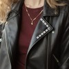Notoke Pack of 100 Square Metal Rivets for Leather, Pyramid