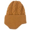 Muryobao Gorro de invierno para mujer, cálido, suave, elástico, holgado,