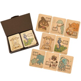 Animal Tea 8 Types Assorted, Tea Gift Set (8 Types, 2 Bags of Each Tea Bag, 16 Gift Wraps) No.21 Nanaishiki Shop