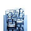 GOODCHANCEUK 25pcs Artificial Ice Cubes 2.5x2.5cm Clear Square Crystal Acrylic