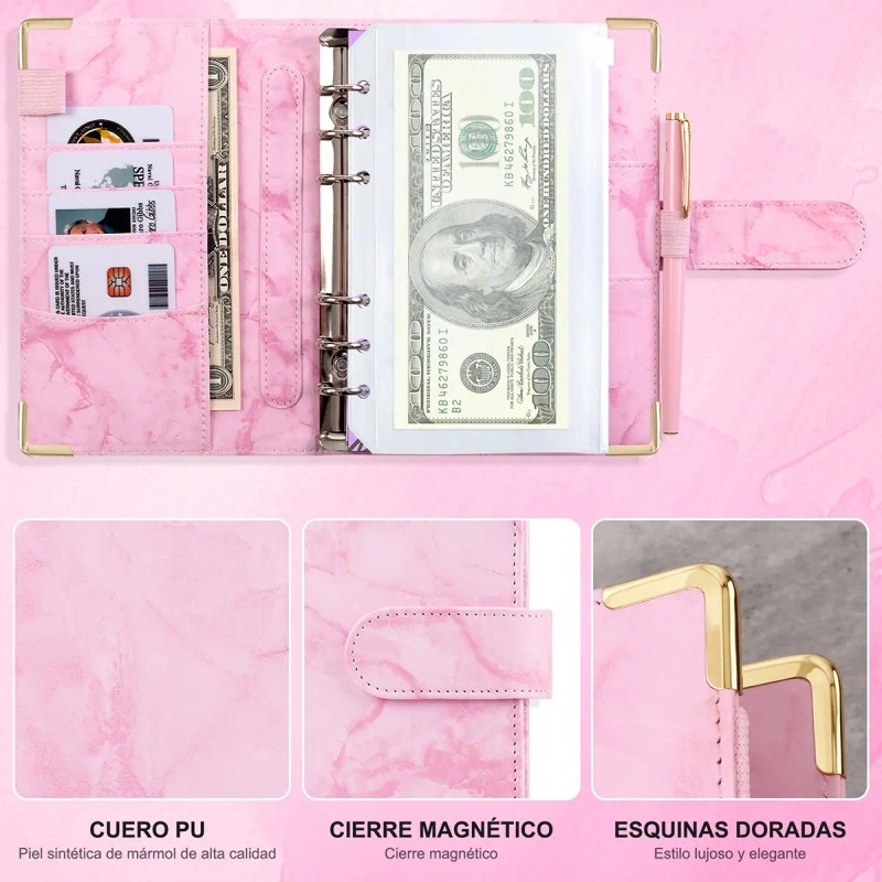 Bolsa De Carpeta Con Cremallera Carpeta A6 Organigasto
