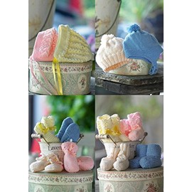 Stylecraft Baby Bonnets, Cap, Helmet, Bootees & Mittens Wondersoft Knitting Pattern 4206 DK