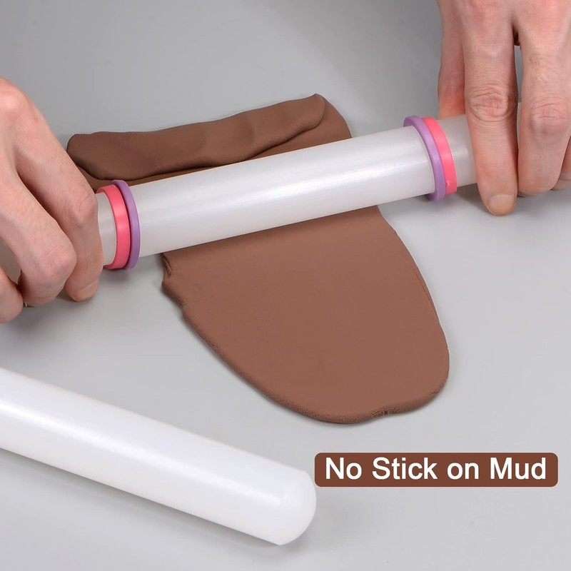 Rolling Pin, Dough Rolling Pin, Fondant Rolling Pin, Non-Stick Cookie