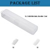 Fortunemee 4 pcs Travel Size Tongue Scraper Case Holder, Portable
