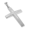 trendor Silver Cross with Chain for Men Men's Necklace with