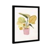 Wynwood Studio Botanical Framed Wall Art Prints 'Calathea Orbifolia' Florals